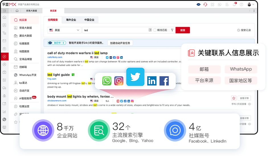 外贸用什么软件能找到中亚国客户？(图3)