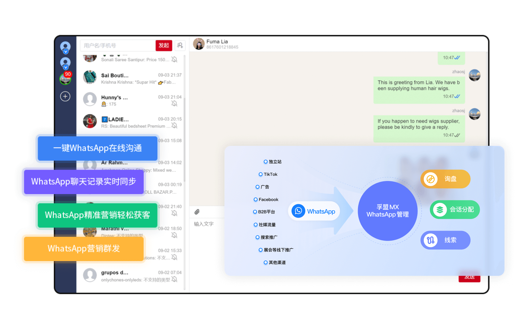 外贸CRM系统-外贸客户管理软件-外贸客户关系CRM-孚盟MX